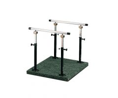 CanDo Balance Platform w/ Adjustable Handrails, 3' x 3' x 26-39"H
