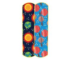 Planets & Stars- 3/4" x 3"  Case of 1200