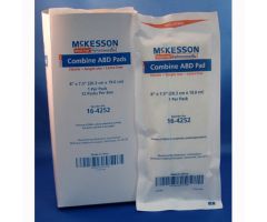 McKesson 16-4252 Medi-Pak Performance Plus ABD Combine Pad-240/Case