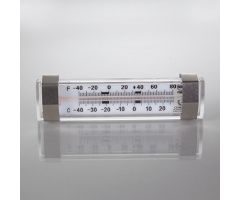 Horizontal Refrigerator/Freezer Thermometer