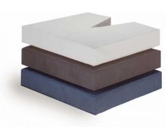 Coccyx Cushion-Foam W/Wood Insert-18"W x 16"D x 3" Grey