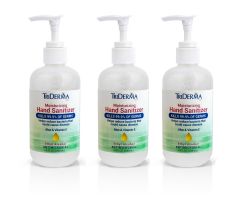 TriDerma Moisturizing Hand Sanitizer-62% Ethyl Alcohol-8oz Pump-3/Pack
