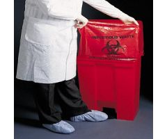 Infectious Waste Bag McKesson 30 - 33 gal. Red LLDPE 31 X 41 Inch