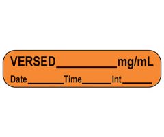 Versed Date Labels