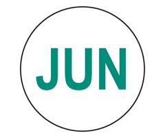 JUNE Circle Labels