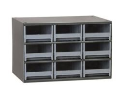 CABINET, MODULAR 9DRAWER 17"X11"X11"