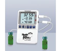 Hi-Accuracy Refrigerator Thermometer w/ 2 probe bottles