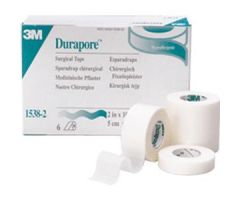 3M Durapore Silk Like Cloth Surgical Tape, 2"x 1-1/2 yds