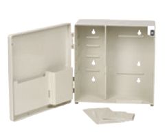 PPE Dispenser P2 Cabinet Wall Mount 5.5 X 12.75 X 13.5 Inch ABS Plastic