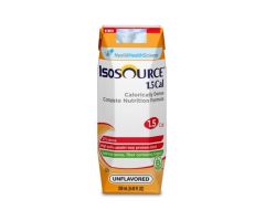 Isosource 1.5 Tube Feeding Formula 1.5 Calorie Unflavored 250mL Carton 24/Ca