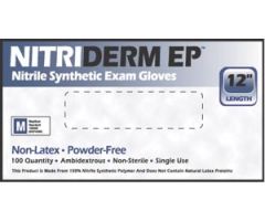 Innovative Nitriderm Ep Nitrile Synthetic Powder-Free Exam Gloves 182200
