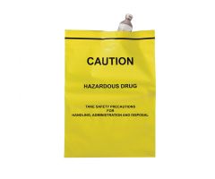 Caution Hazardous Drug Bags, 9 x 12