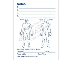 CNA Note Pad 4" x 3" 1825