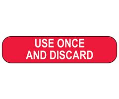 Use Once and Discard Labels