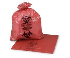 Infectious Waste Bag McKesson 7 - 10 gal. Red 24 X 24 Inch