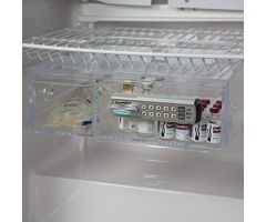 Non-Tilting Refrigerator Box with Keyless Entry Digital Lock