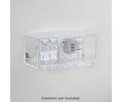 Locking Wall Box with Dial Combination Lock, Small