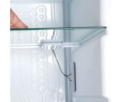 Locking System for Refrigerator Shelf or Box 
