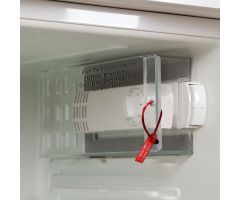 Lockable Thermostat Cover for Undercounter Refrigerator