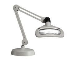 Luxo 3.5D Wave+LED Magnifier 30" Arm with Weighted Base
