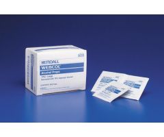 Alcohol Prep Pad Webcol™ 70% Strength Isopropyl Alcohol Individual Packet Large Sterile