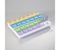 Seven-Day, Color-Coded Medication Organizer