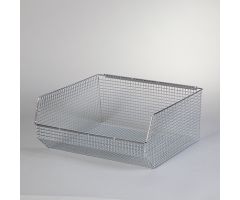 Wire Mesh Bin, 16x7x14.5