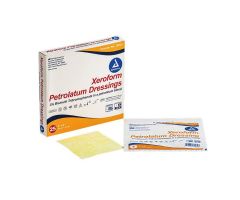 Xeroform Gauze Dressing, 4" x 4", 4/25/cs