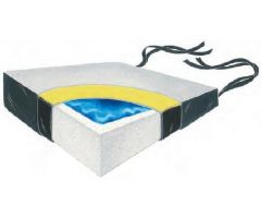 Wedge Seat Cushion Skil-Care18 W X 16 D X 6 H X 3 H Inch Foam
