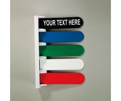 Room Status Flag Labeled System, 5 Flags