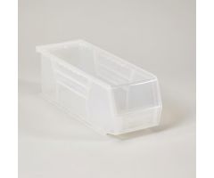 1401 HCL Super Tough Bin w/ Clear Lid, Semi-Clear