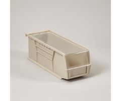 1401 HCL Super Tough Bin w/ Clear Lid, Sandstone