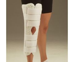 Knee Immobilizer Sized Superlite Small Hook and Loop Closure 12 Inch Length Left or Right Knee