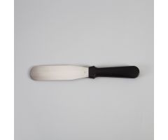 Stainless Steel Spatula with Plastic Handle, 6 inch Blade