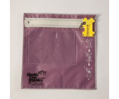 Reusable Secure Transport Bag, Small - Yellow
