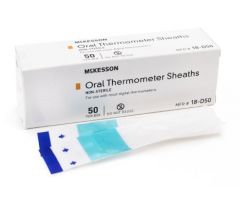 Oral Thermometer Probe Cover McKesson For use with Digital Thermometer 50 per Box CS/5000