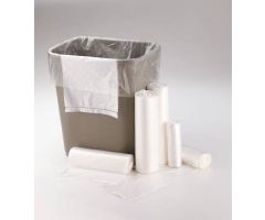 Trash Bag Institutional 8 to 10 gal. Clear LLDPE 0.50 Mil. 23 X 29 Inch Star Seal Bottom Coreless Roll