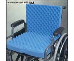 Eggcrate Wheelchair Cushion 16inx18inx3in (Approx size)
