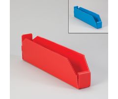 Corrugated Plastic Shelf Caddies - Red