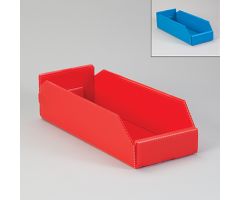 Corrugated Plastic Shelf Caddies - Red, 19824