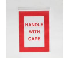 Handle With Care Bags, 9x12 
