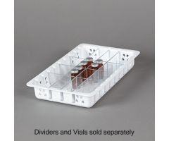 Refrigerator tray, 13"W x 2"H x 8"D