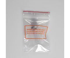 Warning Paralyzing Agent Bags, 3 x 4