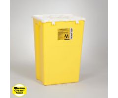 Chemo Waste Containers, 18-Gallon, Case