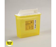 HCL Chemo Waste Container, 5.4-Quart