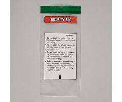 Serialized Security Bags, 6 x 13