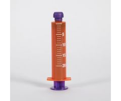 ENFit Syringes, 20mL Amber, Pack