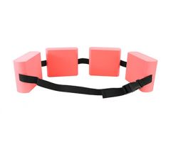 CanDo swim belt, four oval floats, red