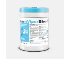 CaviWipes™ Bleach Surface Disinfectant Wipes, 6 x 10, Canister