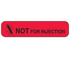 Not For Injection Labels